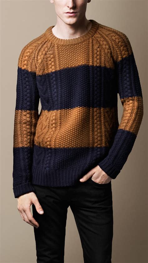 burberry knitwear men's.